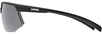 Okulary Uvex Aerios - black matt / mirror smoke - 3