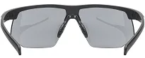 Okulary Uvex Aerios - black matt / mirror smoke - 5