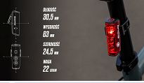 Lampa tylna Sigma BLAZE FLASH - funkcja STOP - 7