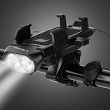 Alogy Riouan - uchwyt rowerowy na telefon 4w1 - lampka LED,  dzwonek/klakson, powerbank 3000mAh - 12