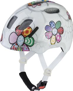Kask rowerowy dziecięcy Alpina XIMO 2 FLASH - WHITE FLOWER