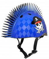 Kask dziecięcy juniorski pirat - C-PREME EYEPATCH PIRATE blue  (50-54 cm)