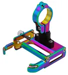 Uchwyt na telefon GUB P30 - rainbow anodized - 5