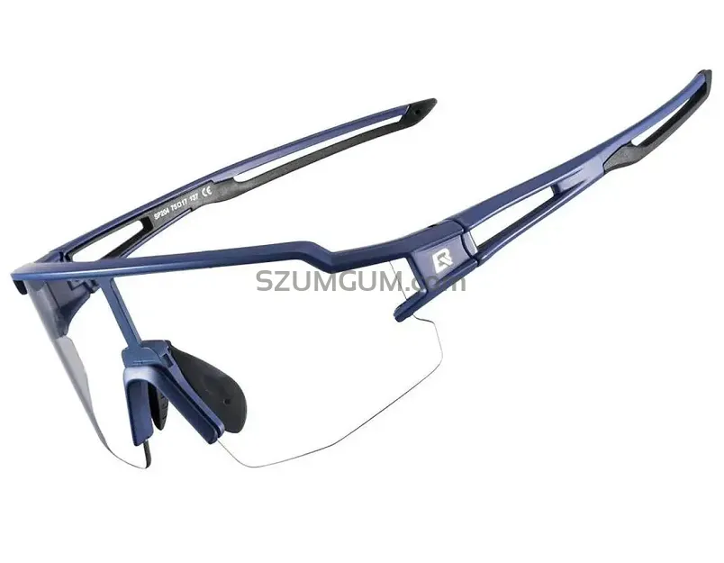 Okulary rowerowe Rockbros 10174 fotochromowe UV400 - niebieskie