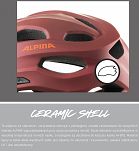 Kask rowerowy Alpina Carapax JR - Smoke Grey Blue  51-56cm - 5