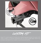 Kask rowerowy Alpina Carapax JR - Smoke Grey Blue  51-56cm - 6