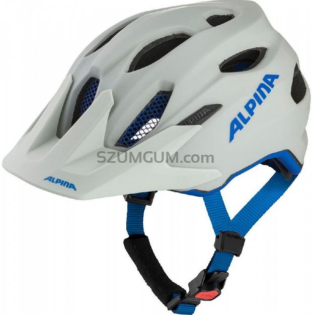 Kask rowerowy Alpina Carapax JR - Smoke Grey Blue  51-56cm