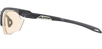Okulary Alpina TWIST FIVE HR V, szkło orange S1-3 FOGSTOP- BLACK MATT - 4