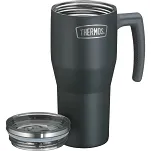 Termokubek Thermos Refreshing 0,85 L - z uchwytem i słomką - matowo czarny - 3