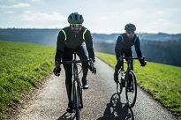 Ultralekka kurtka rowerowa Rogelli INFINITE bez ocieplenia, khaki-czarno-odblaskowo żółta L - 8