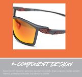 Alpina Okulary dziecięce JUNIOR FLEXXY COOL KIDS II -  Peach matt - 5