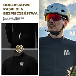 Kurtka przeciwwiatrowa Rockbros YPW071 czarna - 6