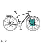 Sakwy rowerowe Ortlieb Sport Roller Free 25L- Lagoon black - 5