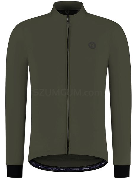 Bluza rowerowa Rogelli SIGNATURE LIGHT z włókna premium - zielona