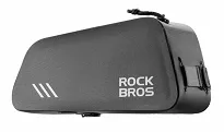 Wodoszczelna torebka na górę ramy Rockbros AS-172- (0,9L) - czarna - 2