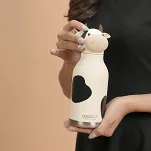 Butelka termiczna Asobu Bestie Bottle 473 ml - Cow - 3