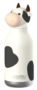 Butelka termiczna Asobu Bestie Bottle 473 ml - Cow