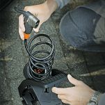 Pompka podłogowa nożna z manometrem SKS Airstep Digi - 6
