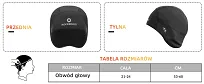 Zimowa czapka pod kask z membraną Rockbros YPP044 - 9