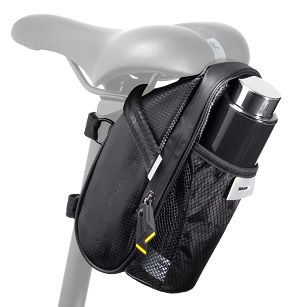 Torebka pod siodełko 1,5L z miejscem na bidon - Wozinsky WBB20BK