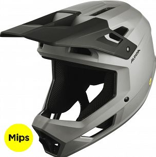 Kask rowerowy Alpina PIKES MIPS - Smoke grey matt