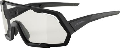 Okulary Alpina ROCKET V - Cat.0-3 HYDROPHOBIC, FOGSTOP -BLACK MATT
