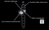 Lampka przednia CatEye ORB II USB-C - 3