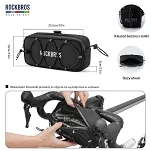 Torba rowerowa na kierownicę Rockbros Road to Sky TL001, 1,9 L, wodoodporna, czarna - 6