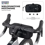 Torba rowerowa na kierownicę Rockbros Road to Sky TL001, 1,9 L, wodoodporna, czarna - 8
