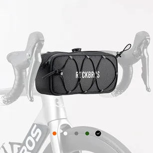 Torba rowerowa na kierownicę Rockbros Road to Sky TL001, 1,9 L, wodoodporna, czarna