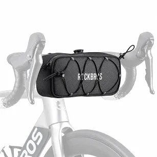 Torba rowerowa na kierownicę Rockbros Road to Sky TL001, 1,9 L, wodoodporna, czarna