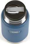 Termos na jedzenie z składaną łyżką i kubkiem Thermos ICON 710 ml - niebieski - 3