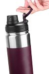 Asobu - butelka termiczna Alpine Flask 530ml black - 2