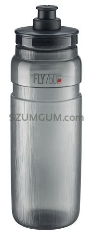 Bidon Elite FLY TEX 750ml - clear smoke
