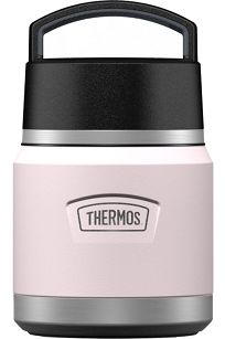 Termos obiadowy z łyżką Thermos Icon 355 ml - pastelowy różowy
