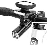 Rockbros JP008 4w1 - powerbank z mocowaniem na garmina, oświetleniem i uchwytem z dołu na kamerę Go-Pro lub dodatkową lampkę - - 4