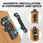 Termiczna torebka na bidon i akcesoria z magnetycznym mocowaniem Rockbros P005 - black - 2