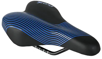 Siodełko dziecięce ProX 733 - niebieskie paski