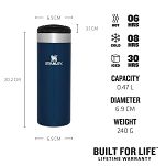 Najlżejszy kubek termiczny Stanley Aerolight Transit Mug 0,47 L - royal blue metallic - 8
