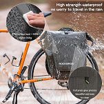 Wodoszczelna, uniwersalna sakwa rowerowa Rockbros AS-001-2BK | 20L czarna - 5