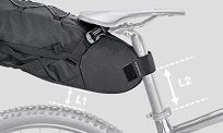 Bardzo duża torba podsiodłowa TOPEAK LOADER BACKLOADER 15 Litrów - 10