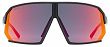 Okulary UVEX Sportstyle 237 - black matt / mirror red - 3