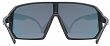 Okulary UVEX Sportstyle 237 - black matt / mirror red - 4