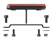 Lampa tylna na bagażnik E-bike - Knog Blinder E RH - E-Bike - 2