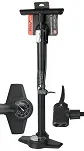 Stalowa pompka podłogowa ProX Duo , podwójna głowica, manometr 160 PSI - 2