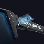 Okulary sportowe Rockbros SP297 - z polaryzacją / czarno-niebieskie - 3