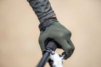 Rękawiczki MTB Rogelli ADVNTR z żelową amortyzacją dłoni, khaki - 3