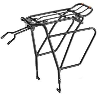 Bagażnik rowerowy tylny Ibera Pakrak Touring Plus + Ib-ra5 (do ham. tarczowych)