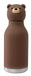 Butelka termiczna Asobu Bestie Bottle 473 ml - Brown Bear - 2