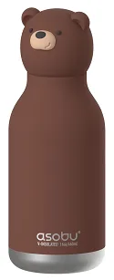 Butelka termiczna Asobu Bestie Bottle 473 ml - Brown Bear